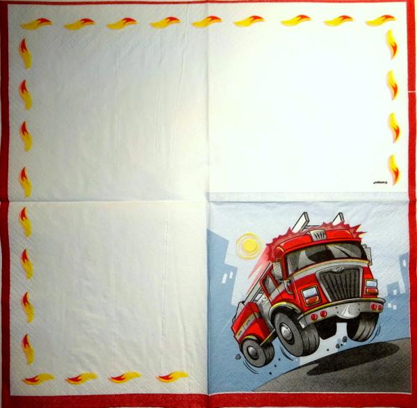 007 Fire Brigade - 2-ply - Unique